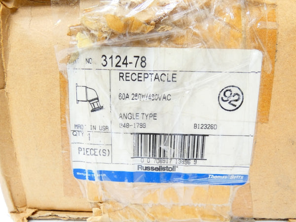 THOMAS&BETTS 3124-78 250/480VAC 60A NSMP
