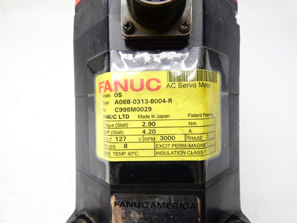 FANUC A06B-0313-B004-R 127V 4.20A NSNP