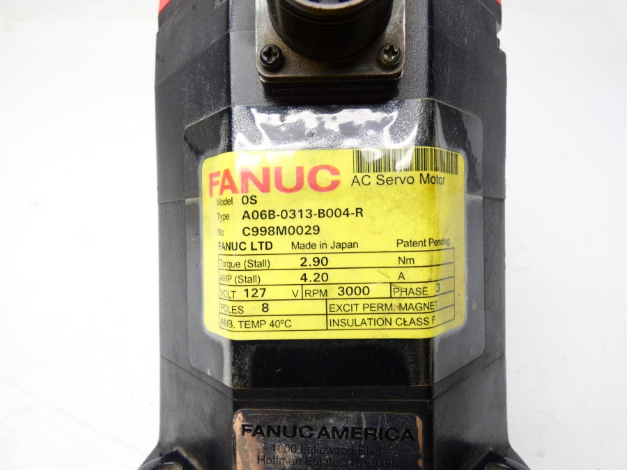 FANUC A06B-0313-B004-R 127V 4.20A NSNP