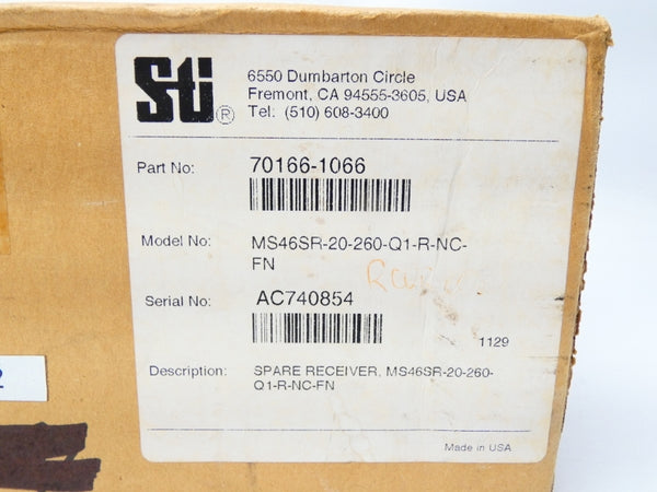 STI MS46SR-20-260-Q1-R-NC-FN 70166-1066 NSFS