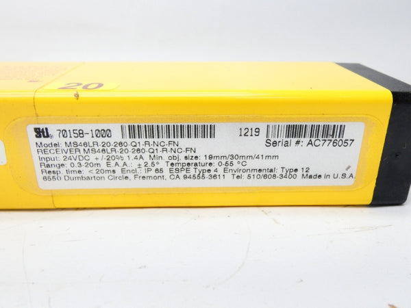 STI MS46LR-20-260-Q1-R-NC-FN 70166-1028 24VDC 1.4A NSMP