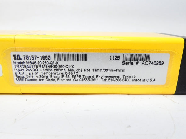 STI MS46-20-260-Q1-X 70166-1039 24VDC NSMP