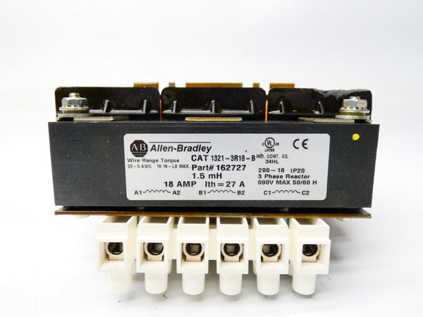 INDUSTRIAL SPARE PART 1321-3R18-B 162727 690V 18A (BR/WH) NSMP