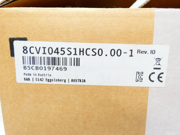 B&R 8CVI045S1HCS0.00-1 REV. I0 0-750VDC 4.5A NSMP