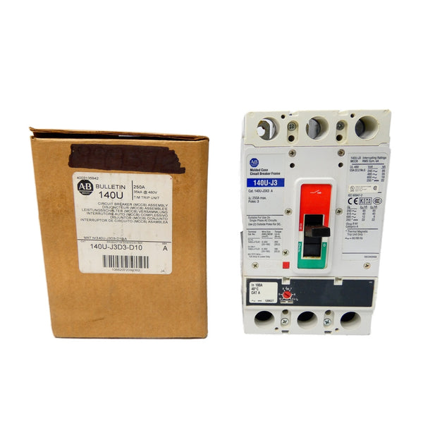 INDUSTRIAL SPARE PART 140U-J3D3-D10 SER. A 480V 250A NSMP