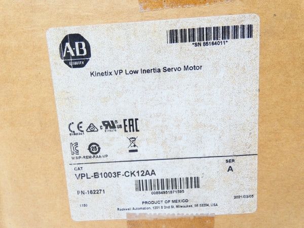 INDUSTRIAL SPARE PART VPLB1003FCK12AA SER. A 480V 6.14A NSMP