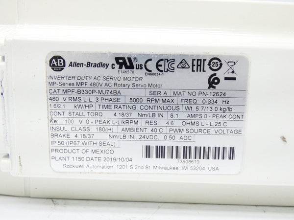 INDUSTRIAL SPARE PART MPF-B330P-MJ74BA SER. A 480V 6.1A NSNP