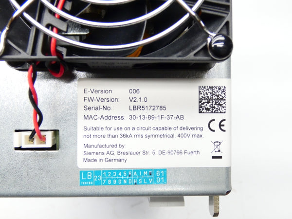 KRONES A5E03830062 0905228740 VER. 006 F/W V2.1.0 400VAC 45A  NSNP