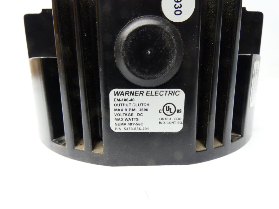 WARNER ELECTRIC EM-100-40 5370-536-201 NSNP