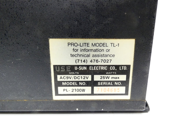 U-SUN ELECTRIC PL-2100W 12VDC UNMP