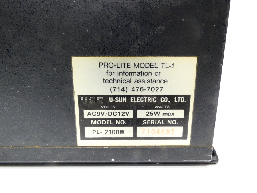 U-SUN ELECTRIC PL-2100W 12VDC UNMP