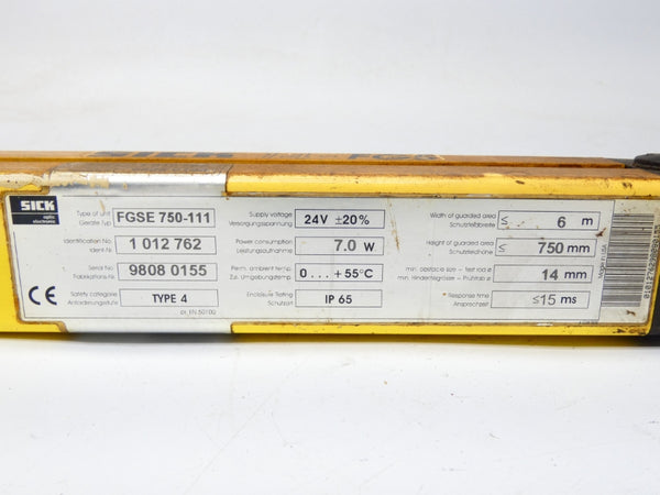 SICK FGSE750-111 24V UNMP