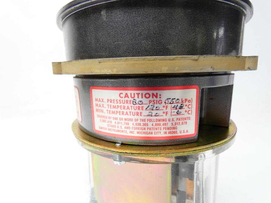DWYER 3220-HP HH 120VAC 10A 80PSI 0-20" NSNP