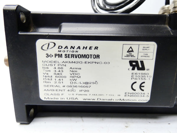 DANAHER MOTION AKM42G-EKPNC-00 640VDC 4.66A UNMP