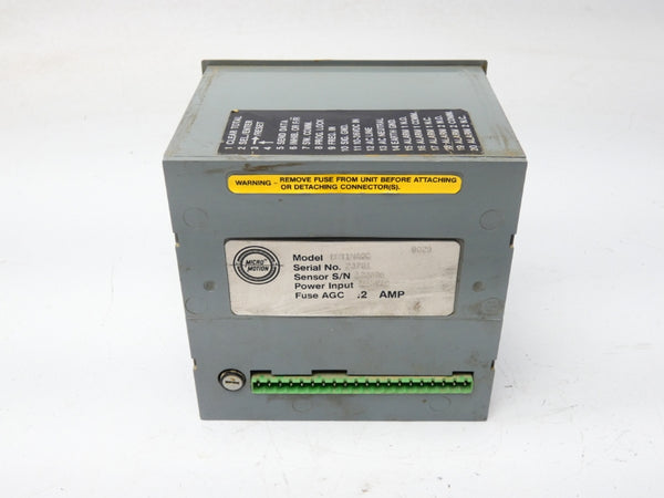 MICRO MOTION DRT1NA0C 115VAC .2A UNMP
