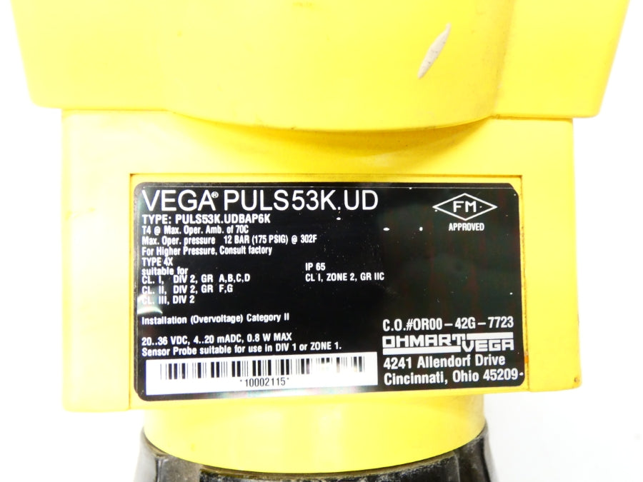 VEGA PULS53K.UDBAP6K 20-36VDC UNMP
