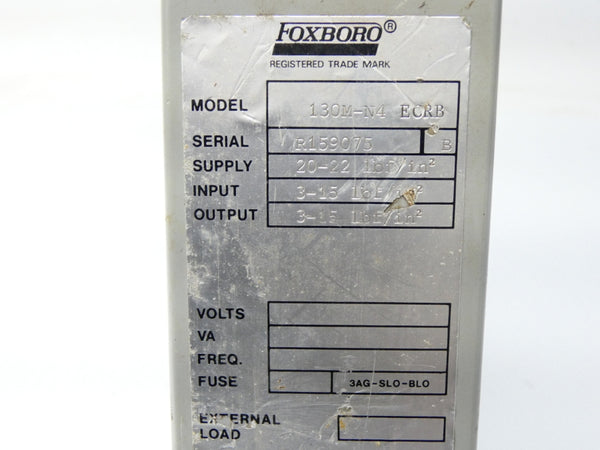 FOXBORO 130M-N4ECRB UNMP
