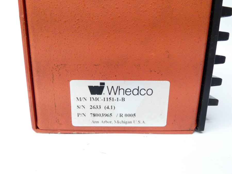 WHEDCO IMC-1151-1-B UNMP