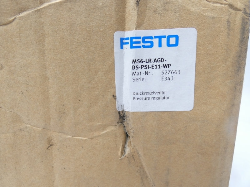 FESTO MS6-LR-AGD-D5-PSI-E11-WP 527663 300PSI NSMP