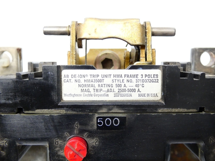 WESTINGHOUSE HMA3500T 500A UNMP