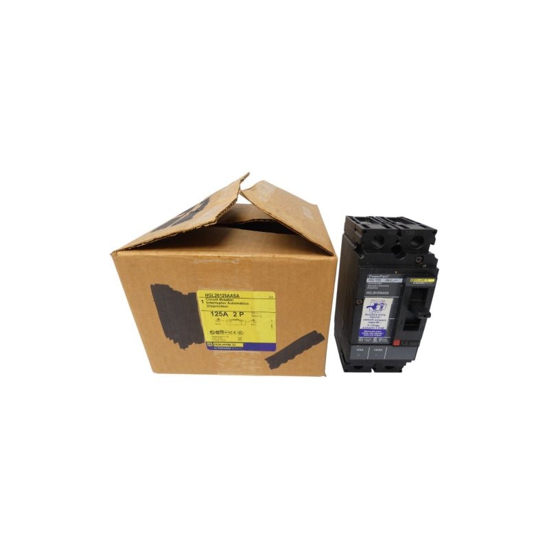 SQUARE D HGL26125AASA 600V 125A NSMP
