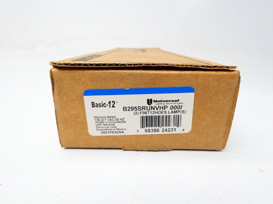 UNIVERSAL B295SRUNVHP F96T12HOES 120/277V 1.47/0.63A NSMP