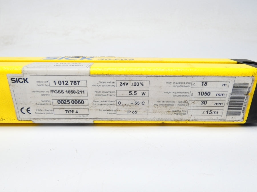 SICK FGSS1050-211 1012787 24V UNMP