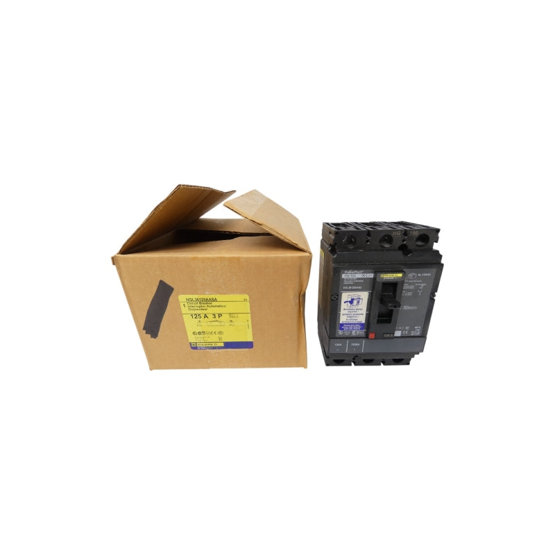 SQUARE D HGL36125AASA 600V 125A NSMP