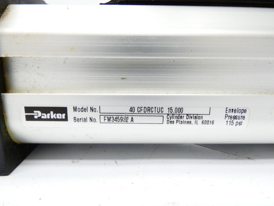 PARKER 40CFDRCTUC15.000 115PSI UNMP