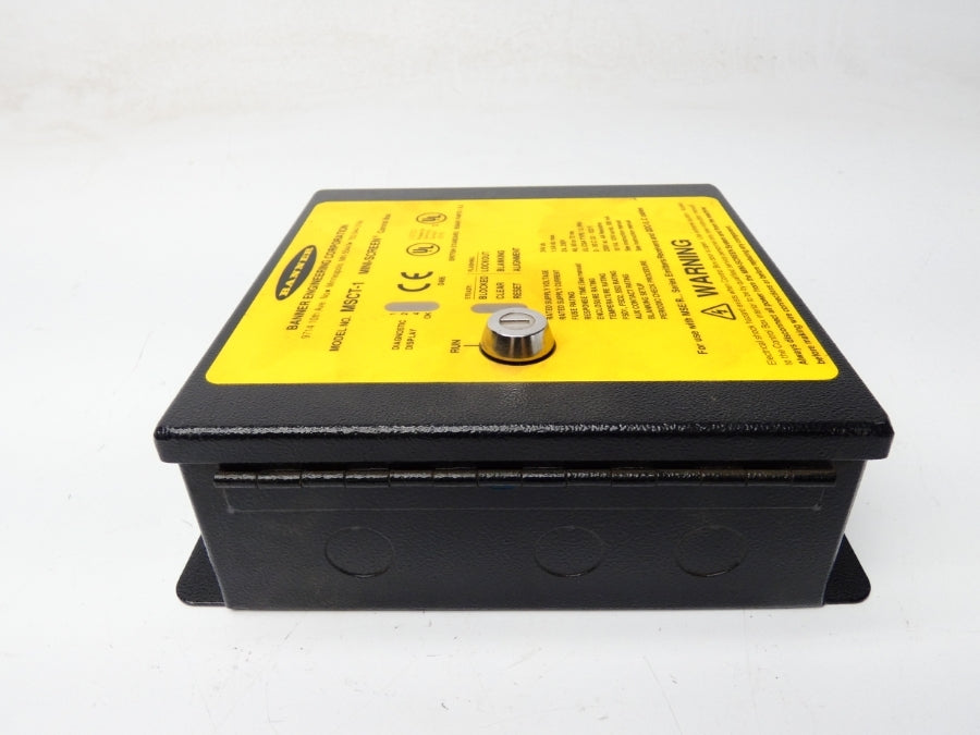 BANNER ENGINEERING MSCT-1 230VAC 4A (NO KEY) NSNP