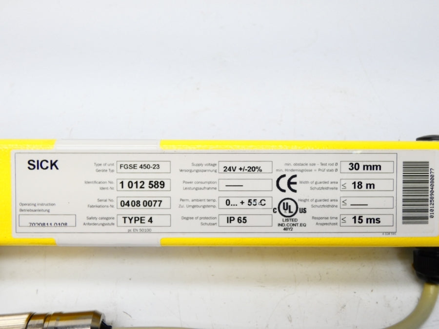 SICK FGSE450-23 1012589 24V NSMP