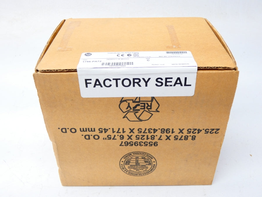 ALLEN BRADLEY 1756-PA72 SER. C DATE: 2014 NSFS
