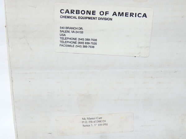 CARBONE OF AMERICA SERIES 3 100PSI 3" NSMP