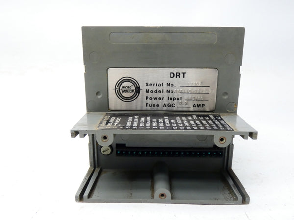MICRO MOTION DRT115-NA-J-T1 115V (AS PICTURED) UNMP