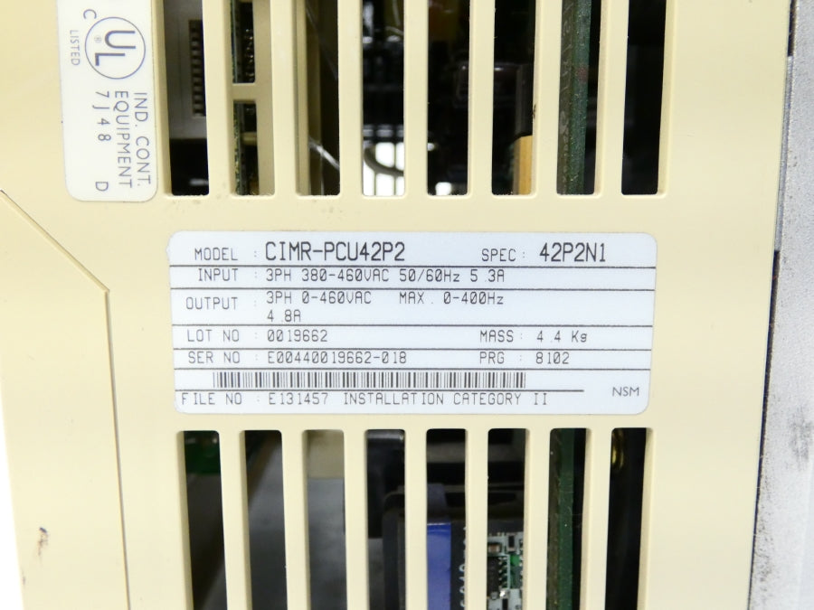 P&H CIMR-PCU42P2 380-460VAC 5.3A UNMP