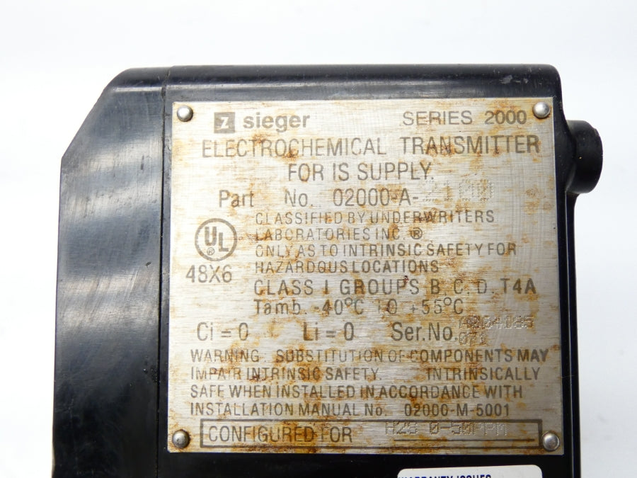 SIEGER 02000-A-2100 UNMP