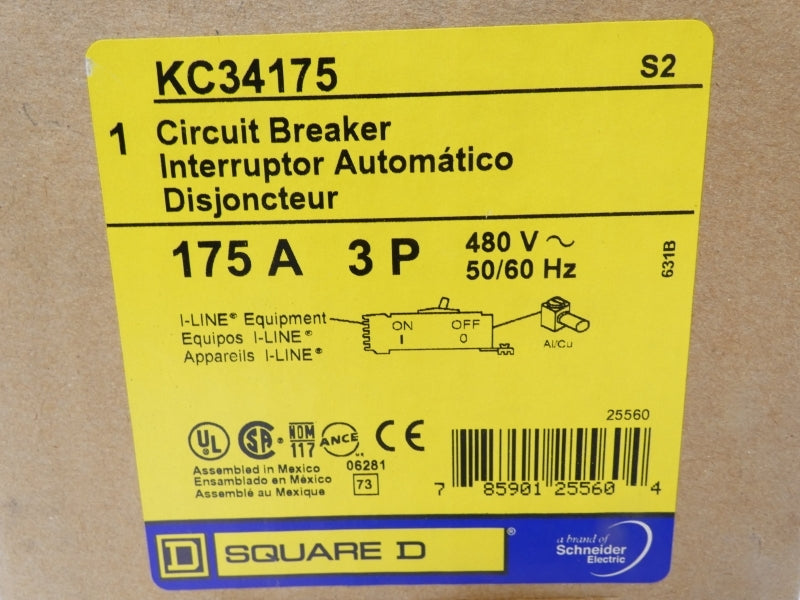 SQUARE D KC34175 480V 175A (GRAY) NSMP