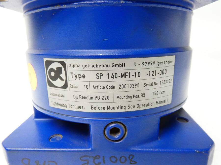 ALPHA SP140-MF1-10-121-000 NSNP