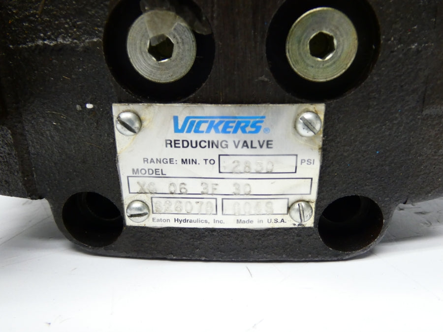 VICKERS XG063F30 626078 2830PSI UNMP