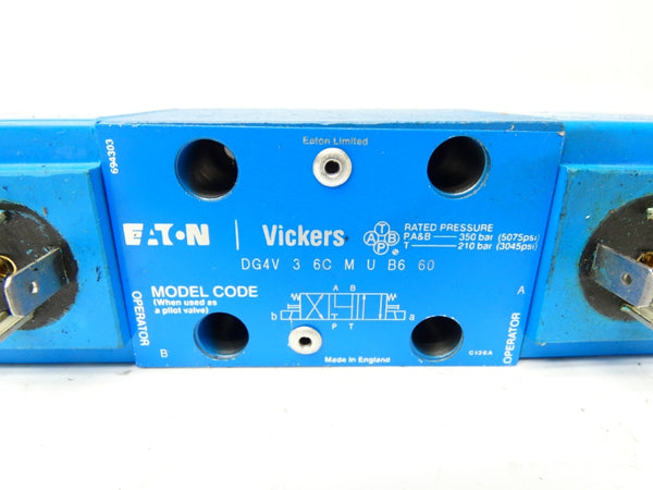 EATON VICKERS DG4V36CMUB660 110/120V 5075PSI UNMP