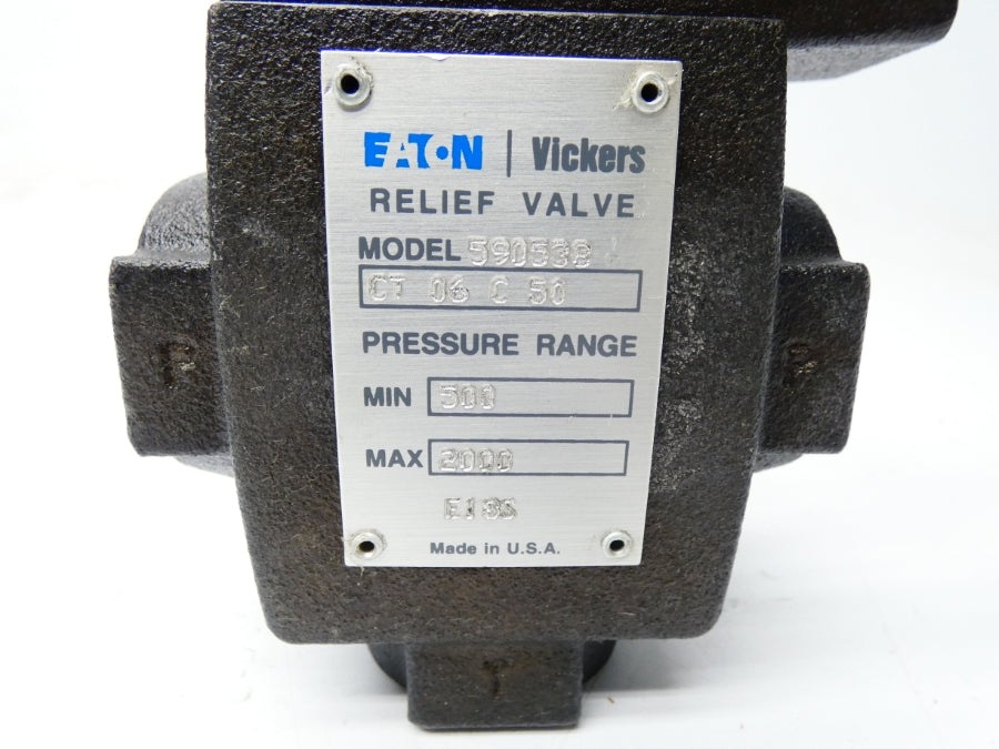 EATON VICKERS CT06C50 590538 500-2000PSI NSNP