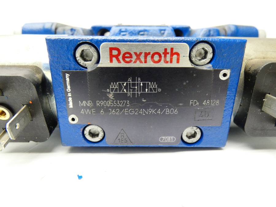 REXROTH 4WEH10E42-45/6EG24N9ETK4/B06 R900921637 24VDC UNMP