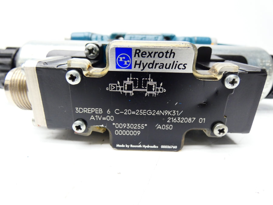 REXROTH 4WRZEB10W6-85-70/6EG24N9ETK31/A1D3V 12VDC 1.4A 3500PSI NSNP