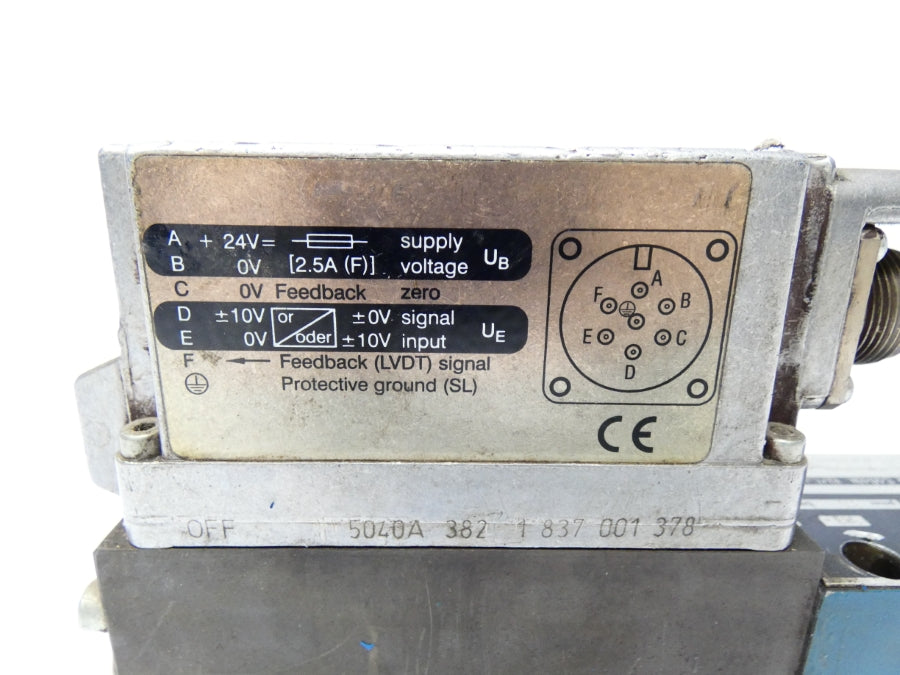 BOSCH 4WRPEH6C4B40L-10/G24K0/A1M 0811404613 24V 2.5A UNMP
