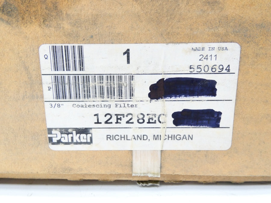 PARKER 12F28EC 250PSI 175F 3/8" NSMP