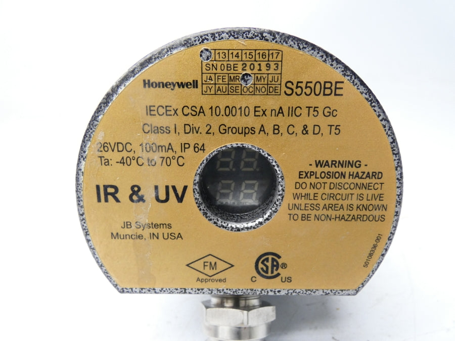 HONEYWELL S550BE 26VDC -40-70C UNMP