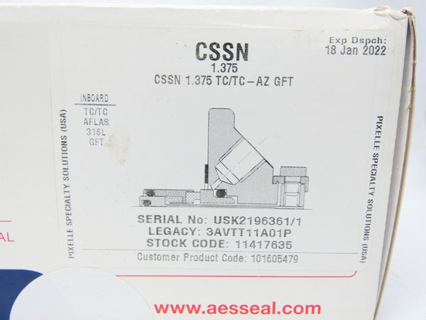 AESSEAL CSSN1.375TC/TC-A2GFT 3AVTT11A01P 1.375" NSFS