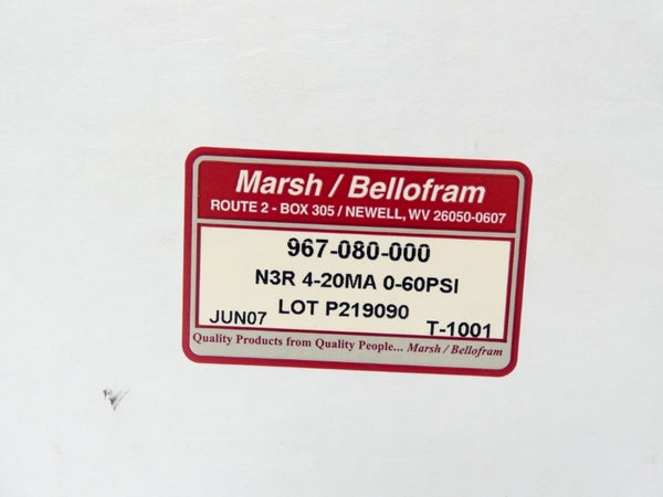 BELLOFRAM 967-080-000 0-60PSI NSMP