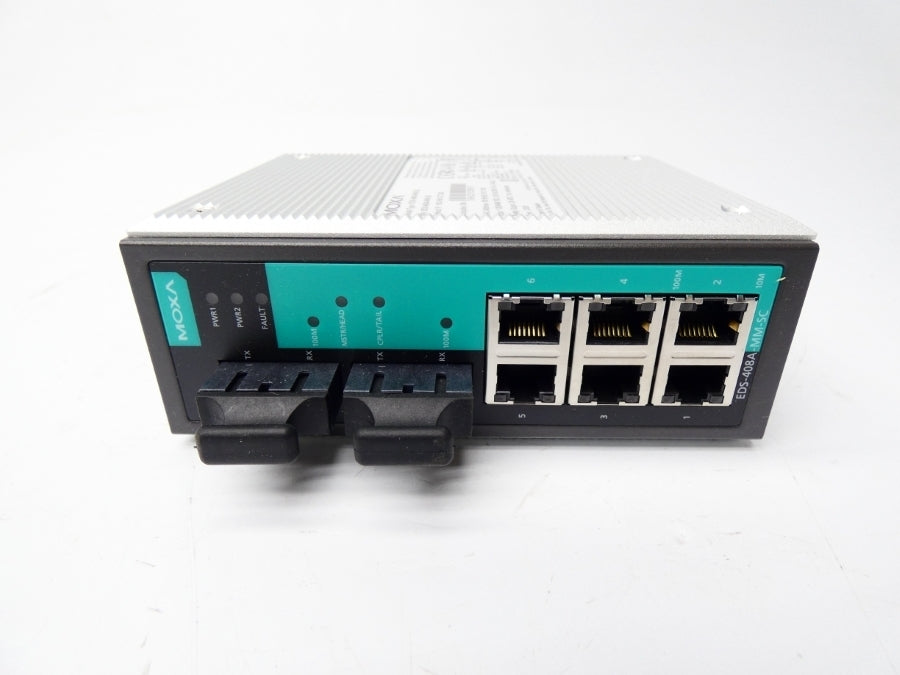 MOXA EDS-408A V2.0.0 48VDC 0.16A NSMP