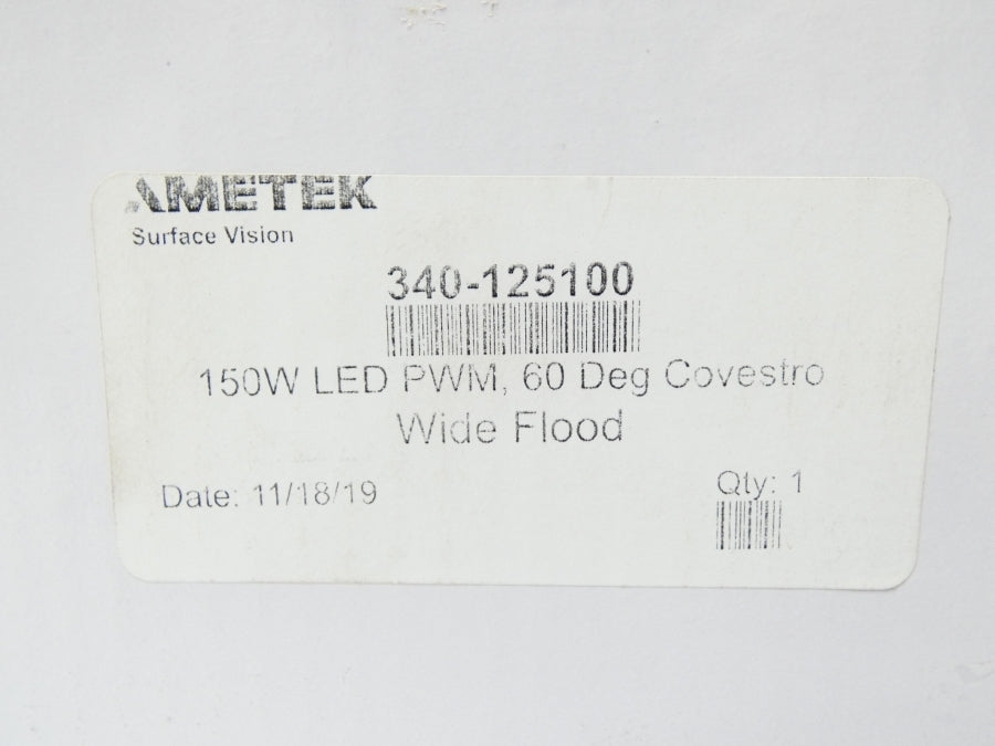AMETEK 340-125100 9905587 VER. 3.41 11-65V NSMP